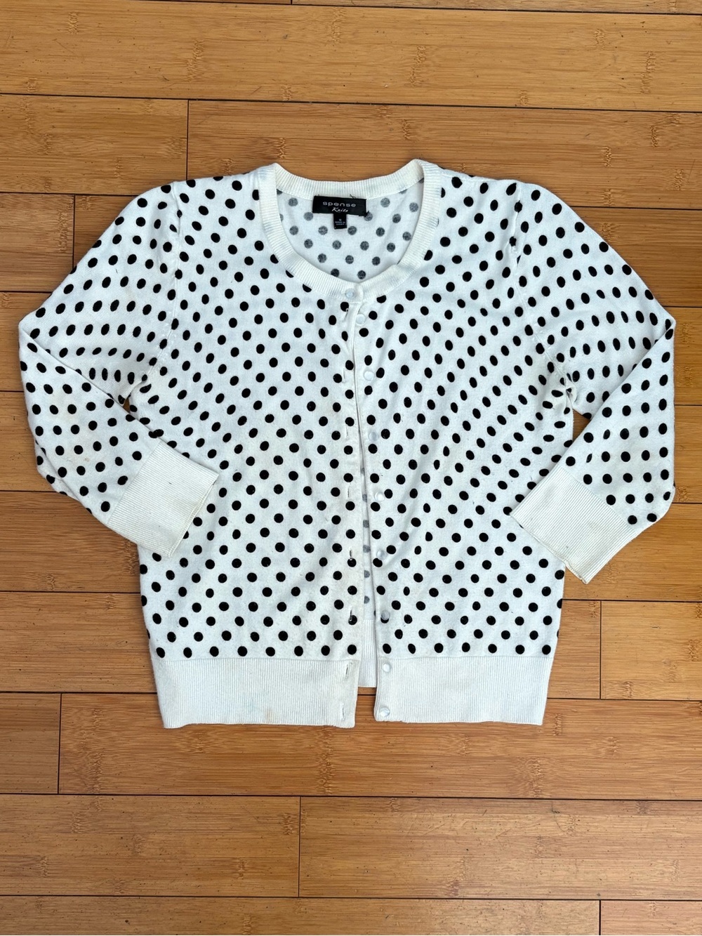 Polka Dot Cardigan - S